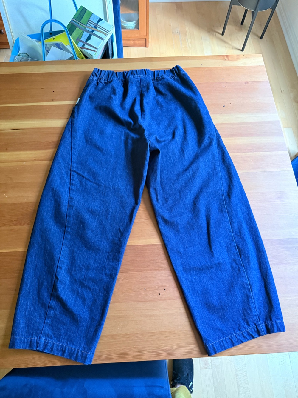 Le Bon Shoppe Dark Denim Arc Pant - Picture 5 of 6